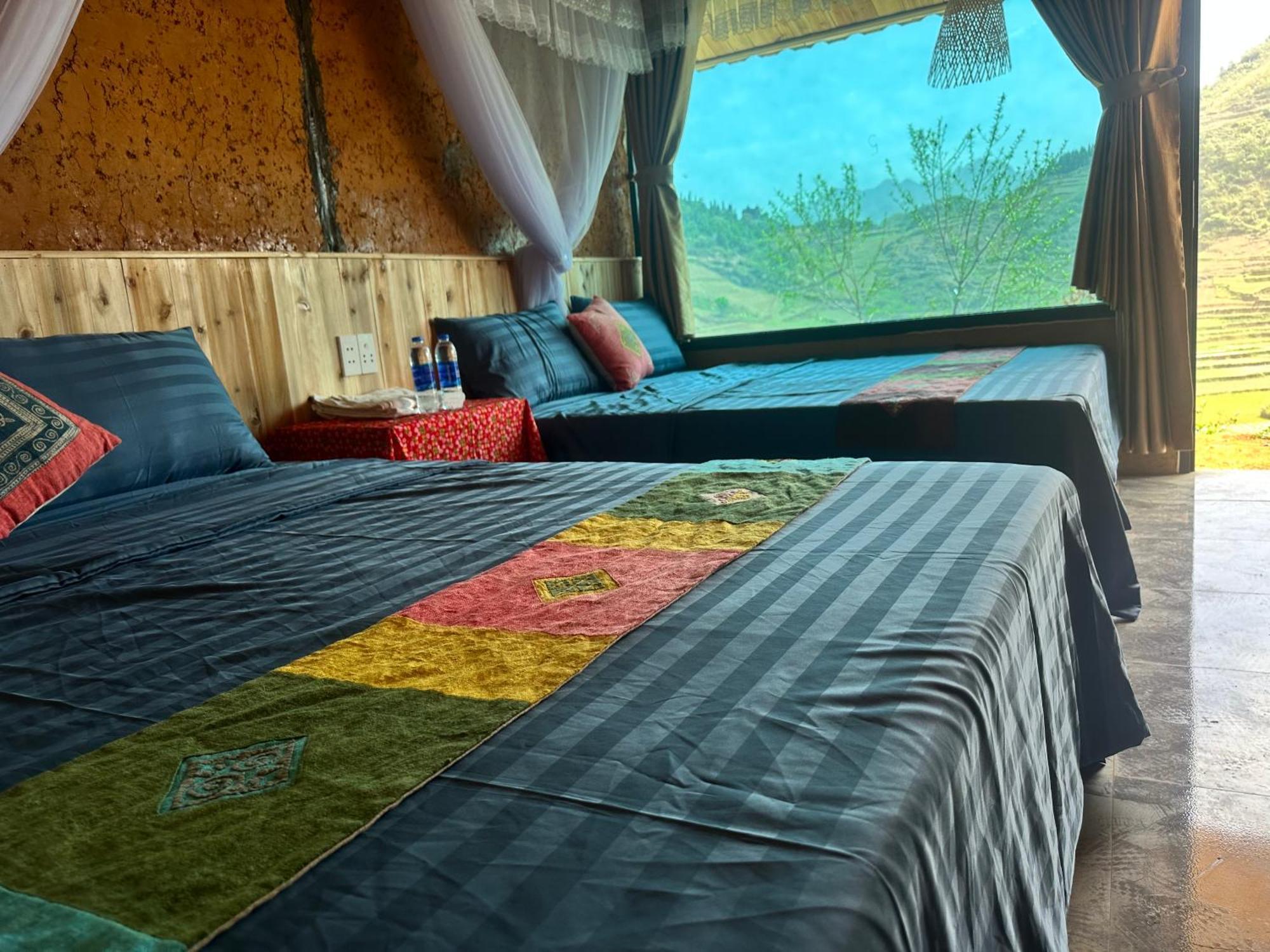 Kien Man Homestay Ха Жианг Екстериор снимка